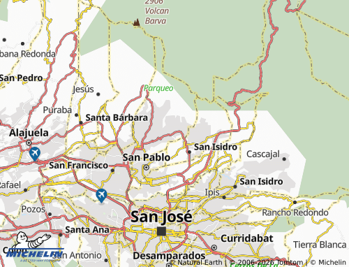 MICHELIN Concepción map - ViaMichelin