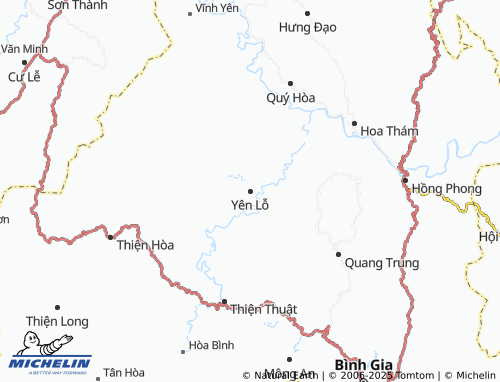 MICHELIN Yên Lỗ map - ViaMichelin