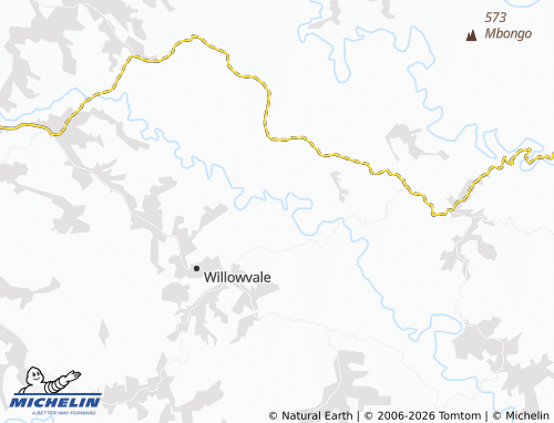 Kaart MICHELIN Mgotwane - ViaMichelin