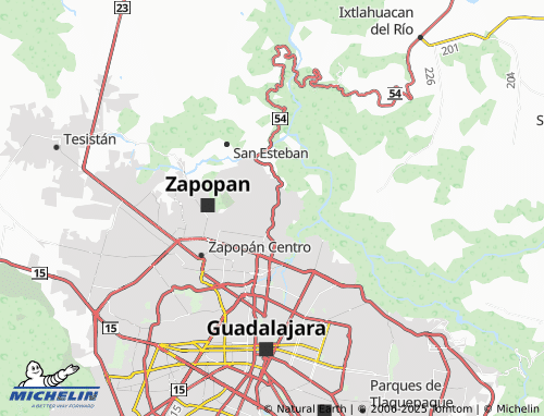 Mapa MICHELIN Villa de Guadalupe - ViaMichelin