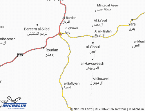 MICHELIN-Landkarte Araqah - ViaMichelin
