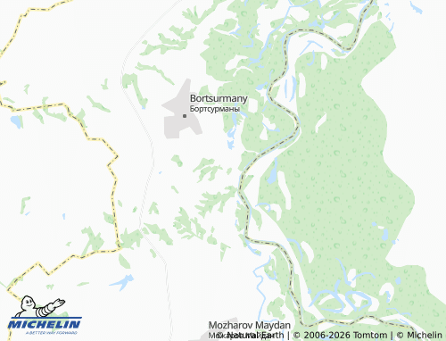 MICHELIN-Landkarte Kozlovka - ViaMichelin
