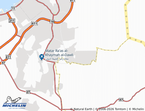 Mapa MICHELIN Khat al-Qalee'ah - ViaMichelin