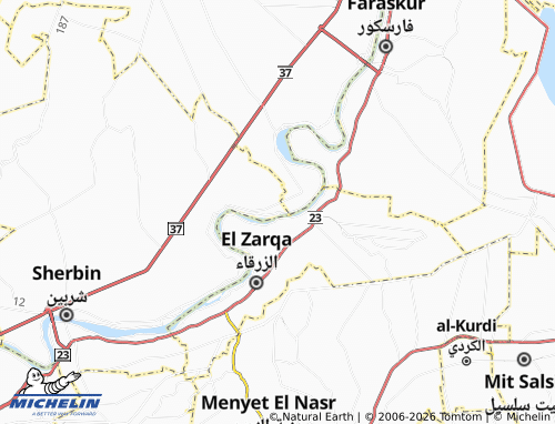MICHELIN Ras El Khalig map - ViaMichelin