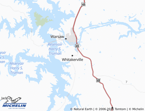 Kaart MICHELIN Whitakerville - ViaMichelin