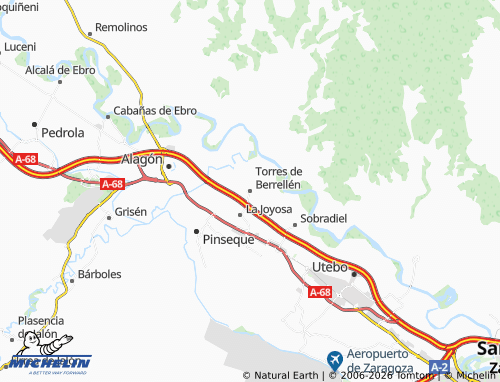 Mappa MICHELIN Torres de Berrellén - ViaMichelin