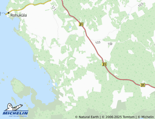 MICHELIN Kaevere map - ViaMichelin