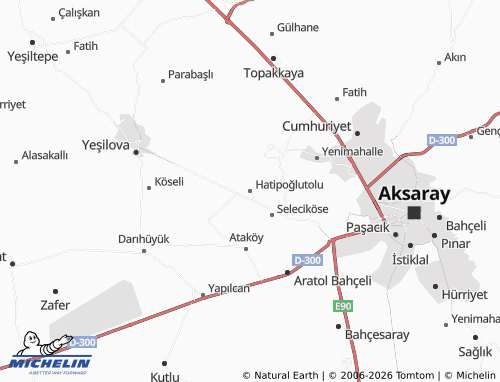 MICHELIN Hatipoğlutolu map - ViaMichelin