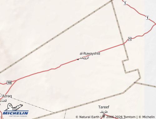MICHELIN-Landkarte al-Ruwayshid - ViaMichelin