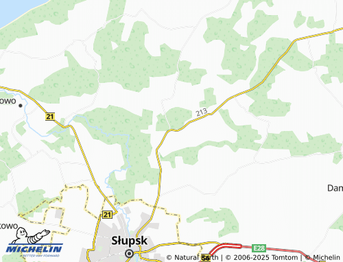 MICHELIN Lubuczewo map - ViaMichelin