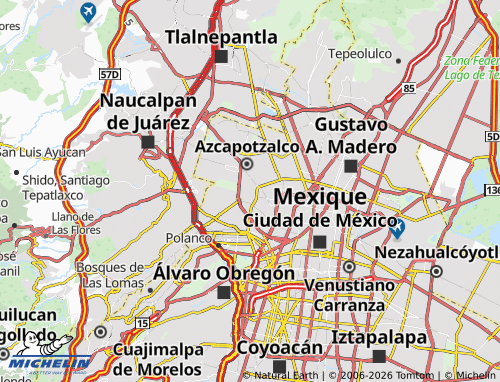 MICHELIN Clavería map - ViaMichelin