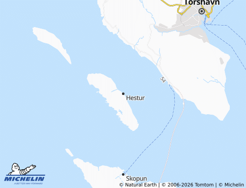 Mappa MICHELIN Hestur - ViaMichelin
