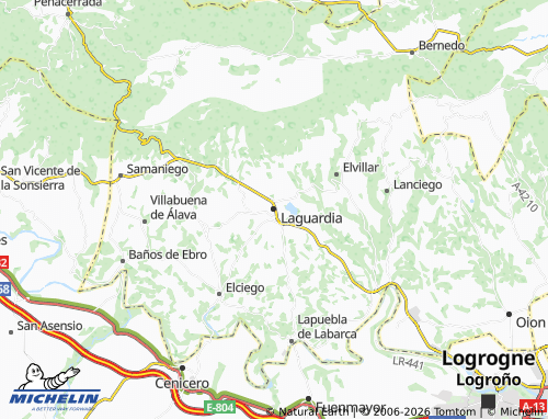 Mappa MICHELIN Laguardia - ViaMichelin