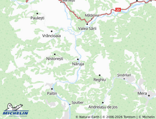 Mappa MICHELIN Năruja - ViaMichelin