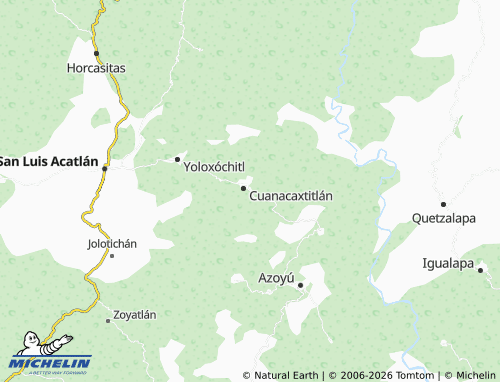 MICHELIN-Landkarte De La Técnica - ViaMichelin