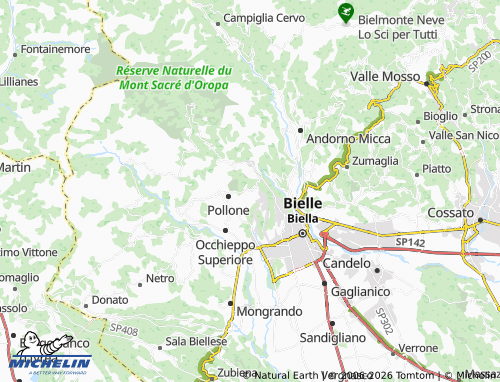 Mappa MICHELIN Bonino - ViaMichelin