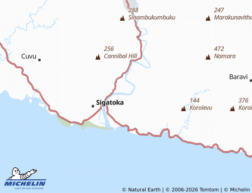MICHELIN Narata map - ViaMichelin