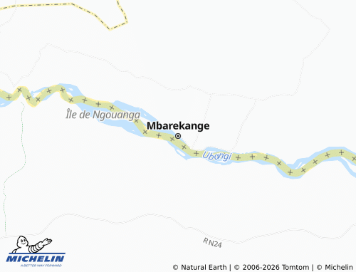 Mappa MICHELIN Mbarekange - ViaMichelin