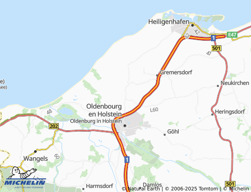 MICHELIN Kröß map - ViaMichelin