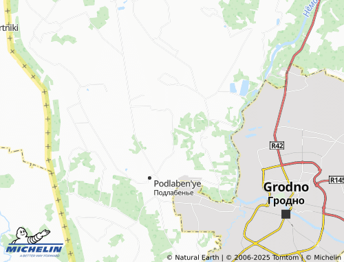 MICHELIN Naumovichi map - ViaMichelin