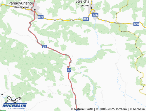 MICHELIN Popintsi map - ViaMichelin