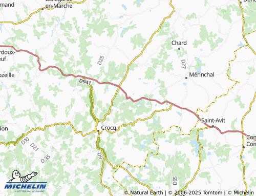 MICHELIN-Landkarte La Villeneuve - ViaMichelin