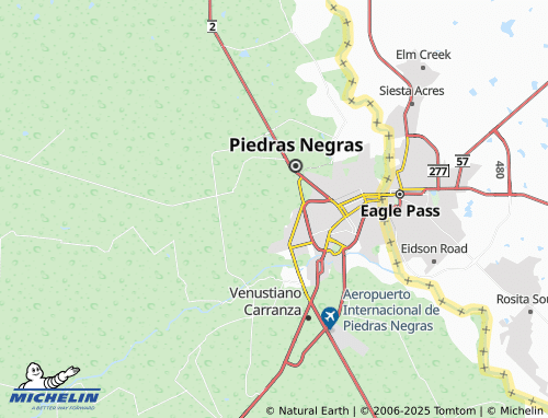 MICHELIN Las Tinajas map - ViaMichelin