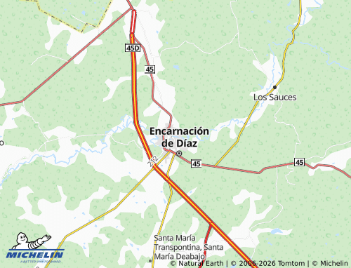 MICHELIN Pedregal map - ViaMichelin