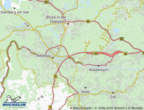 MICHELIN-Landkarte Holzheim - ViaMichelin