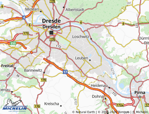 Mapa MICHELIN Reick - ViaMichelin