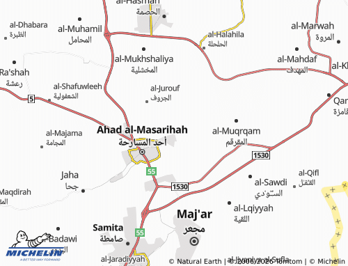 MICHELIN-Landkarte Hakima - ViaMichelin