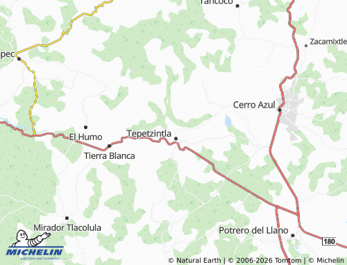 Mappa MICHELIN Pobre - ViaMichelin
