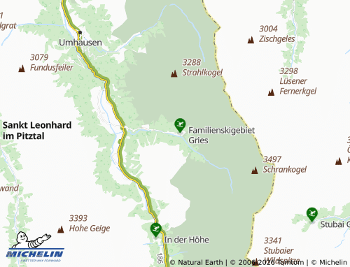 MICHELIN Gries map - ViaMichelin