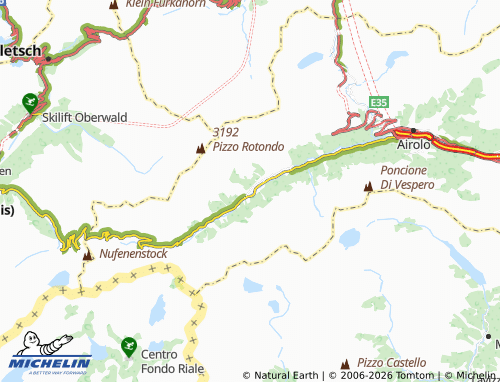 Mappa MICHELIN Ronco - ViaMichelin