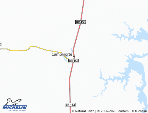 MICHELIN Campinorte map - ViaMichelin