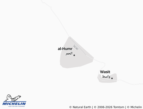 MICHELIN Al Ghidab map - ViaMichelin