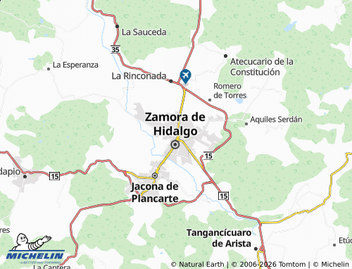 MICHELIN-Landkarte El Carmen - ViaMichelin
