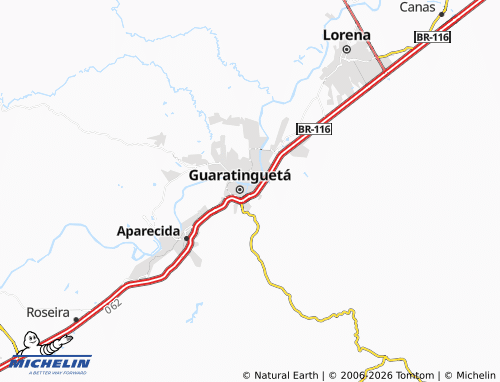 Mapa MICHELIN São Benedito - ViaMichelin