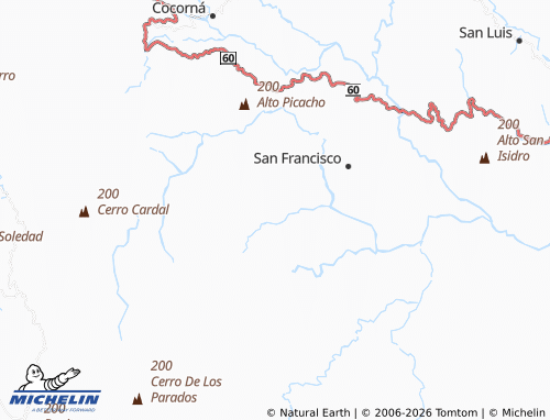 Carte MICHELIN El Retiro - ViaMichelin