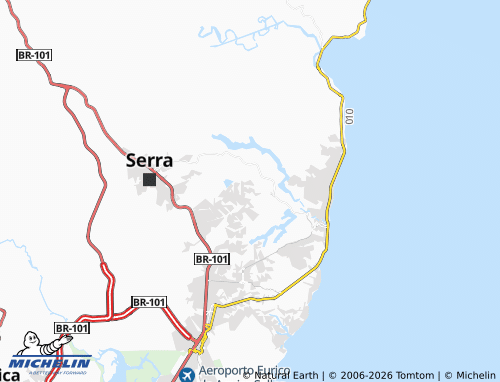 Carte MICHELIN Serra Dourada I - ViaMichelin