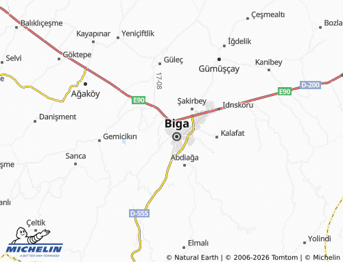 Mappa MICHELIN Hamdibey - ViaMichelin