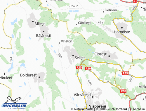 MICHELIN Seliște map - ViaMichelin