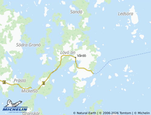 Mapa MICHELIN Vårdö - ViaMichelin