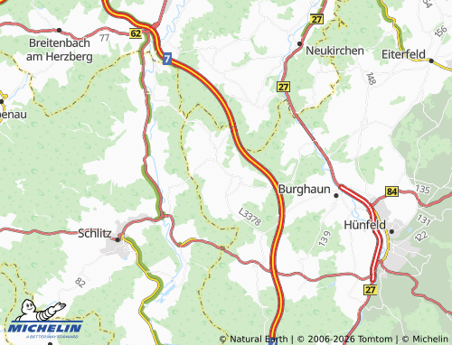 MICHELIN Hechelmannskirchen map - ViaMichelin