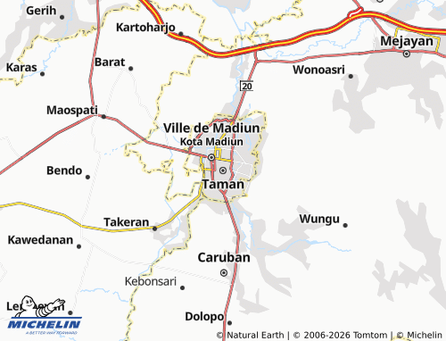 Carte MICHELIN Taman - ViaMichelin