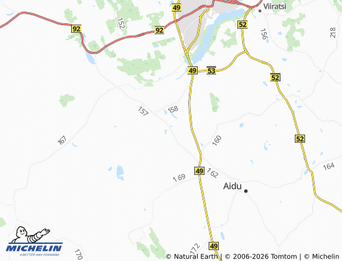 MICHELIN Vardi map - ViaMichelin