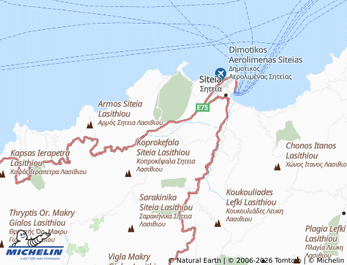 Mapa MICHELIN Kimouriotis - ViaMichelin