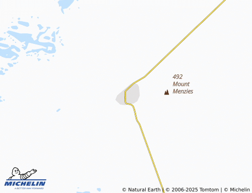Mapa MICHELIN Menzies - ViaMichelin