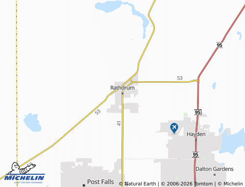 Mappa MICHELIN Rathdrum - ViaMichelin