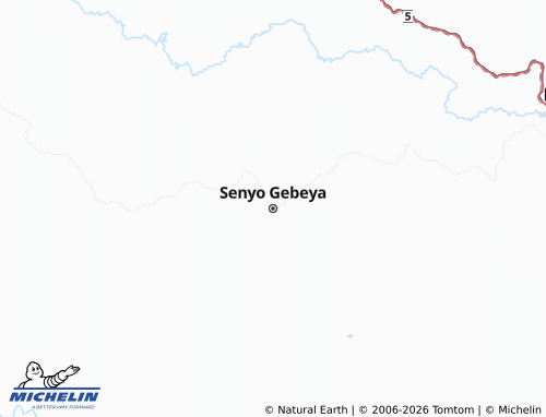 Mappa MICHELIN Senyo Gebeya - ViaMichelin